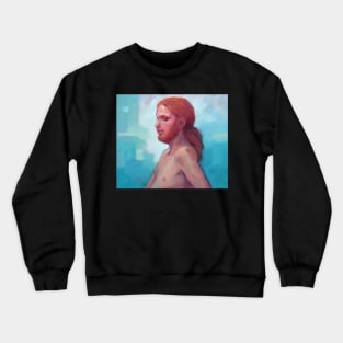 The Man with Red Hair ~oil painting Crewneck Sweatshirt